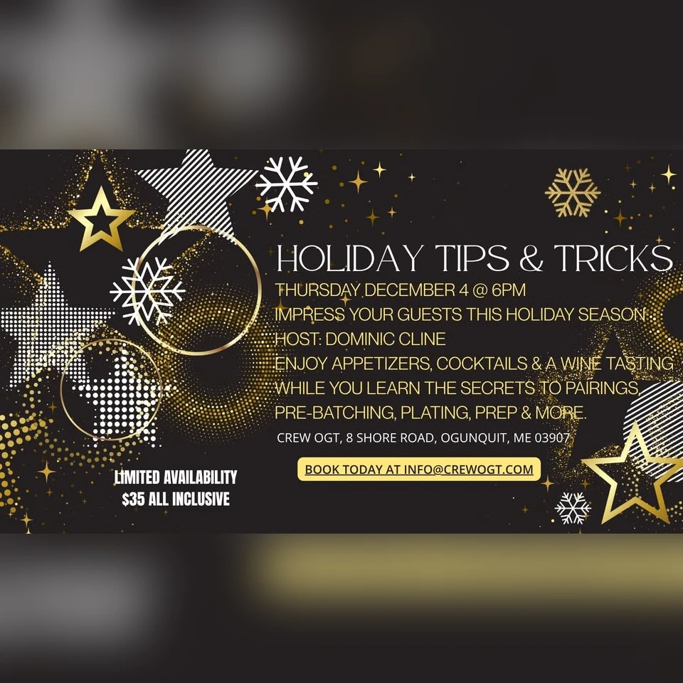 Impress Your Guests! A Tips & Tricks Event