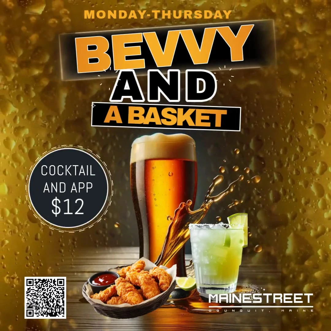 Bevvy and a Basket @ Maine Street